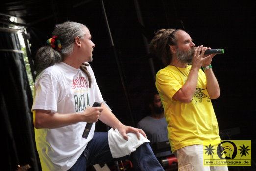Uwe Banton (D) with Ganjaman 19. Reggae Jam Festival - Bersenbrueck 03. August 2013 (2).JPG